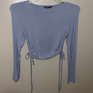 Medium blue shein long sleeve